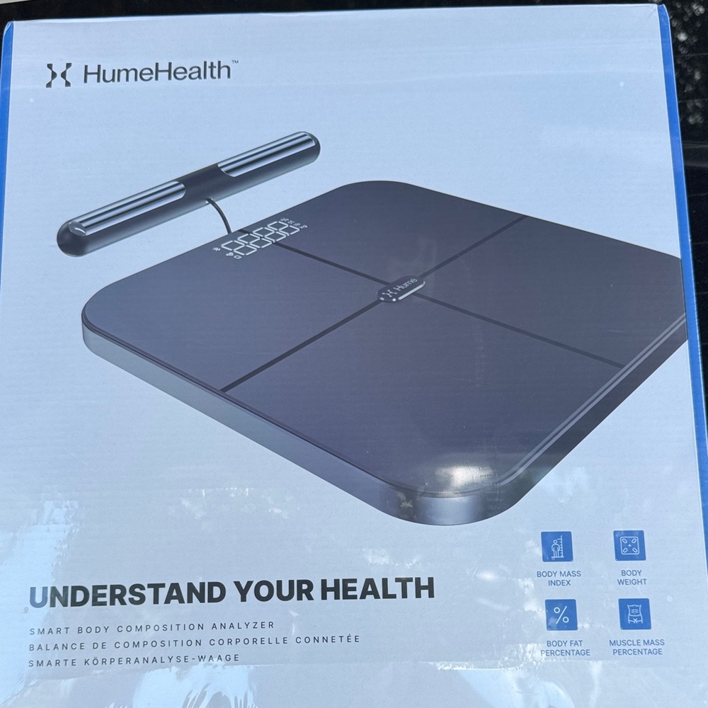 Humehealth - Smart Body Composition Analyzer - Black